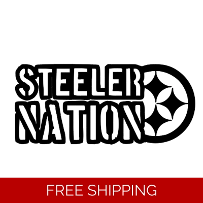 NFL Football Pittsburgh Steelers die cut vinyl decal NFL Football Pittsburgh Steelers die cut vinyl decal